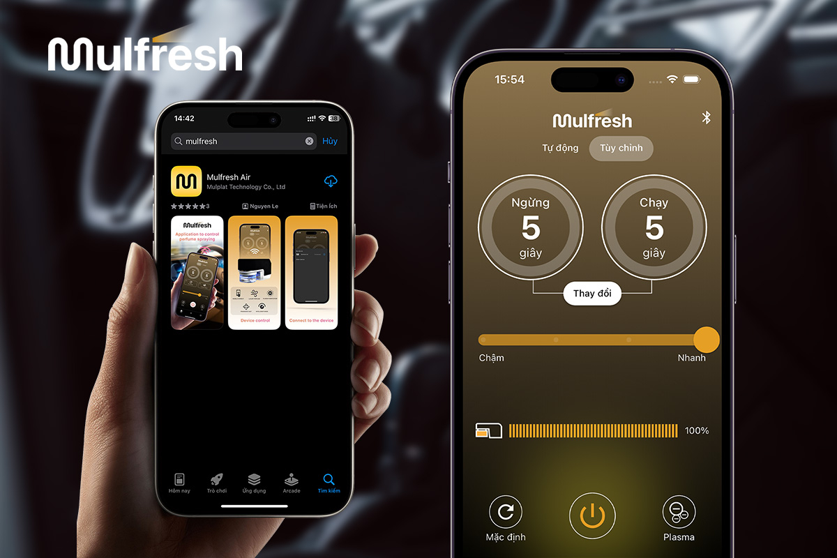 Tải ứng dụng Mulfresh và bắt đầu sử dụng